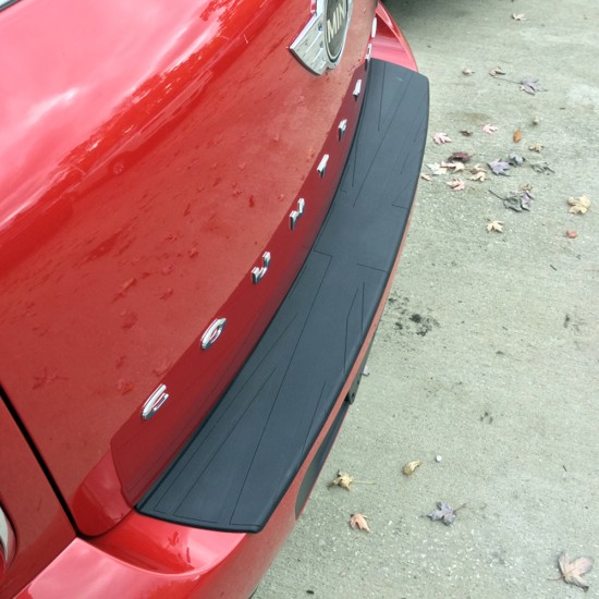 Rear Bumper Protector For Mini Cooper Countryman 2011-2016 – Matte Black, Self-Adhesive, No Drilling